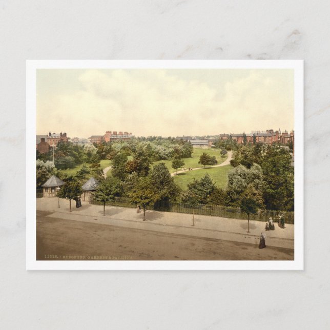 Skegness Gardens, Lincolnshire, England Postkarte (Vorderseite)
