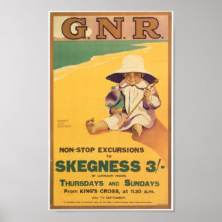 Skegness Print Poster