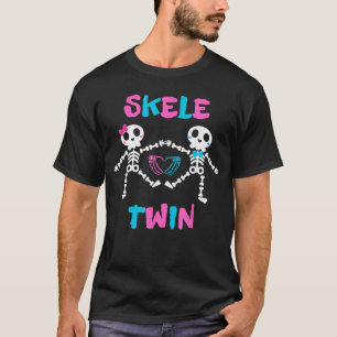 Skele Cutewins Halloween Horror Skelette Liebhaber T-Shirt