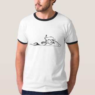 Skelechopper - Schwarzes T-Shirt