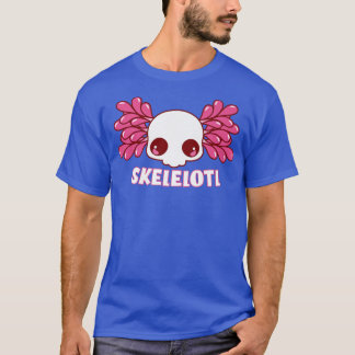 Skelelotl Funny Kawaii Skeleton Niedlich Aolotl Lo T-Shirt