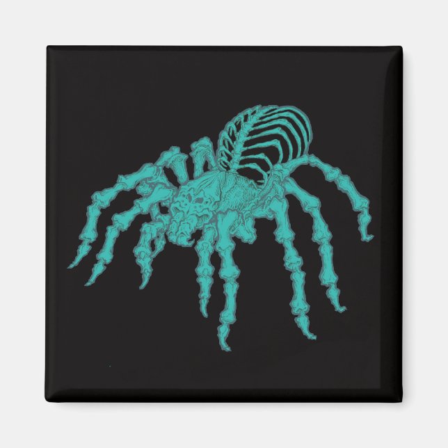 Skeletal Tarantula Magnet (Vorne)