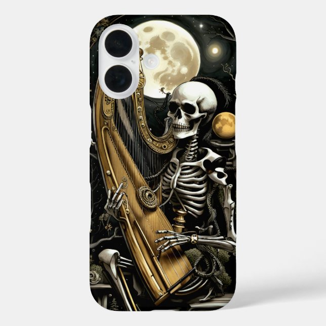 Skeleton and Harp II Case-Mate iPhone Hülle (Rückseite)