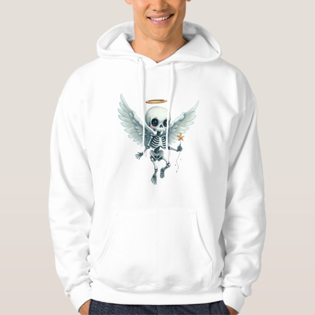 Skeleton Angel – The Sweet Side of the Afterlife.  Hoodie (Vorderseite)
