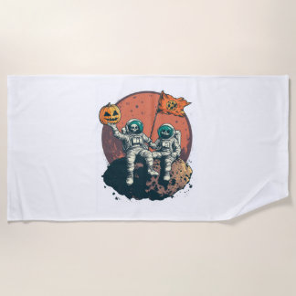 Skeleton Astronaut-Crew Strandtuch