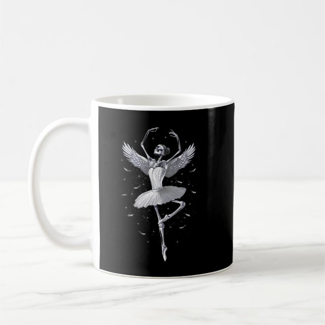 Skeleton Ballerina Kaffeetasse (Links)