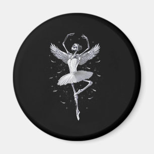 Skeleton Ballerina Magnet