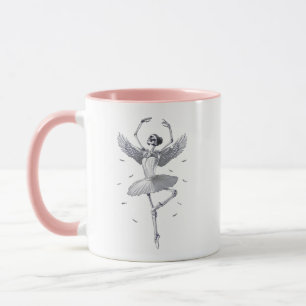 Skeleton Ballerina Tasse