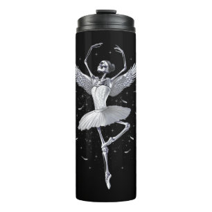 Skeleton Ballerina Thermosbecher
