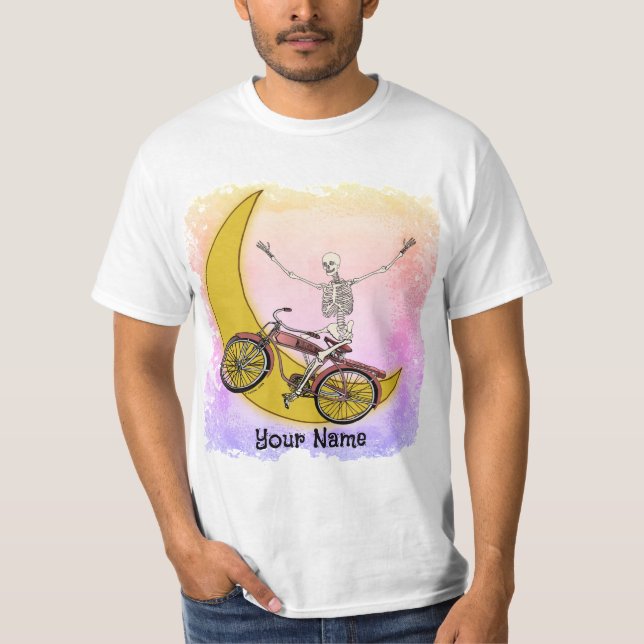 Skeleton Bicycle T - Shirt (Vorderseite)