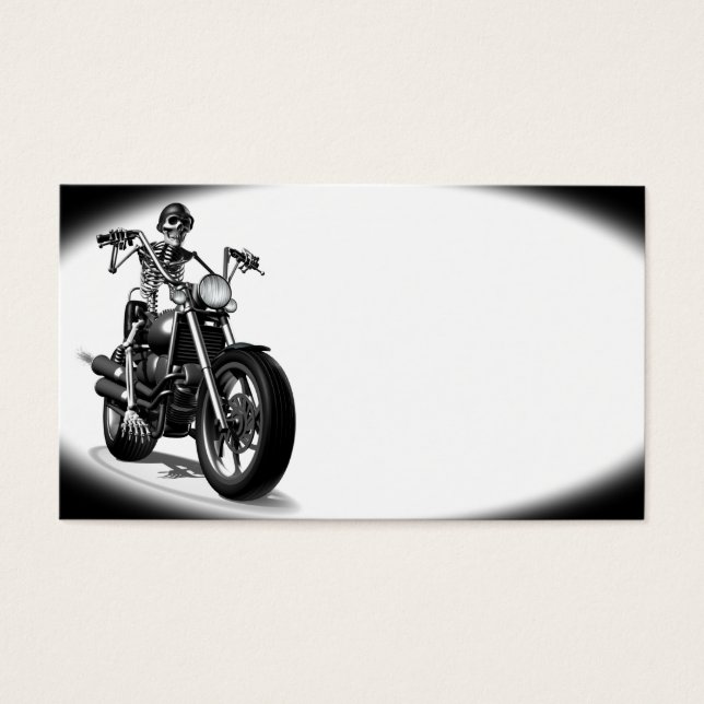 Skeleton Biker (Vorderseite)