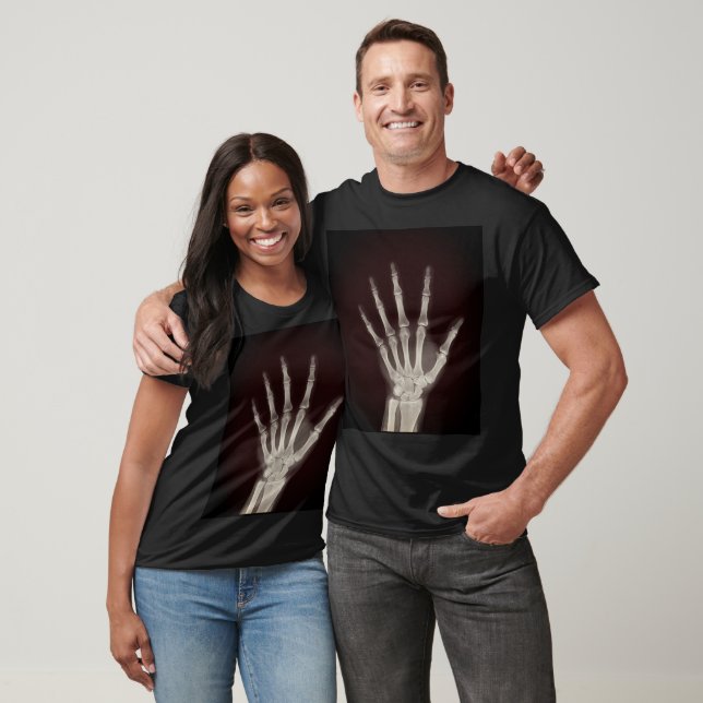 Skeleton Black T - Shirt (Unisex)