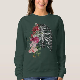 Skeleton Blume Body Edgy Graphic Sweatshirt
