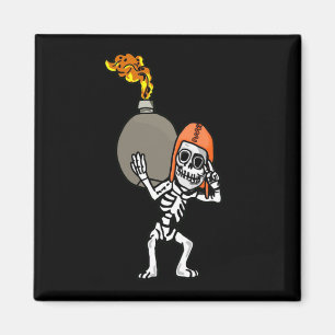 Skeleton Bomber Magnet