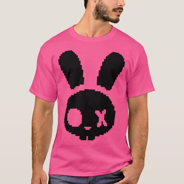Skeleton Bunny Logo T-Shirt (Vorderseite)