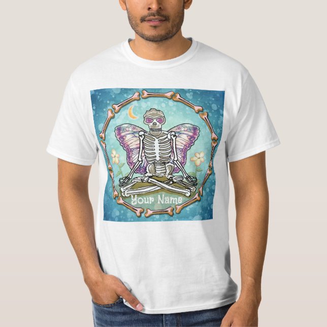 Skeleton Butterfly T - Shirt (Vorderseite)