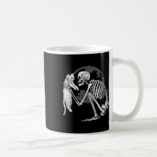 Skeleton Cat Skull Kitty Niedlich Ghost Halloween Kaffeetasse