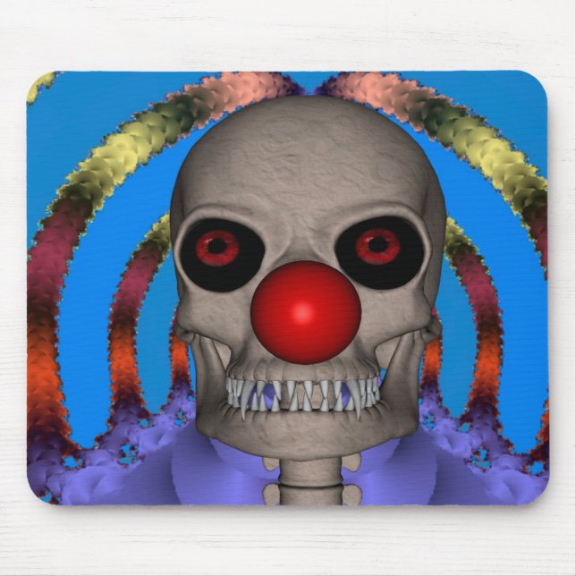 Skeleton Clown Mousepad (Vorne)