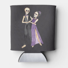 Skeleton Couple Dancing on a a Dosenkühler