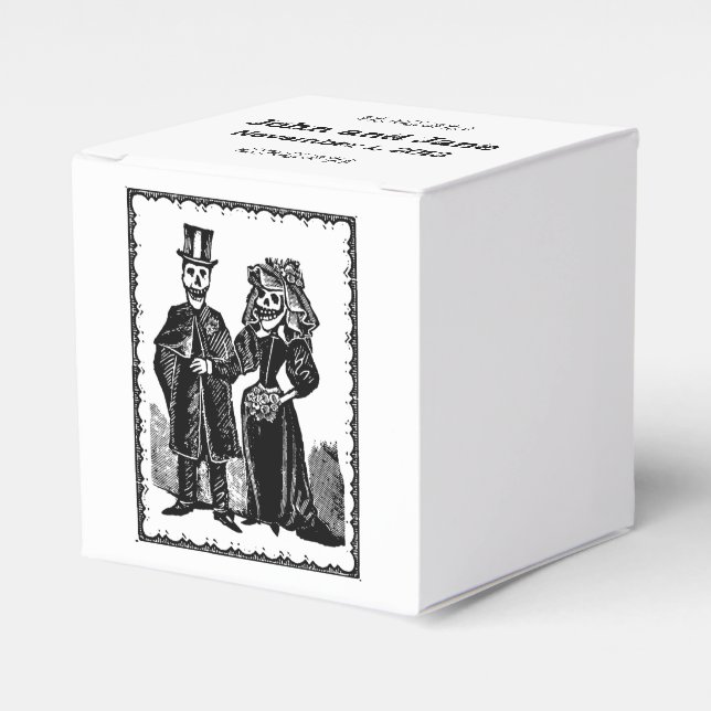 Skeleton Couple - Gevor Box (Anpassen) Geschenkschachtel (Vorderseite)