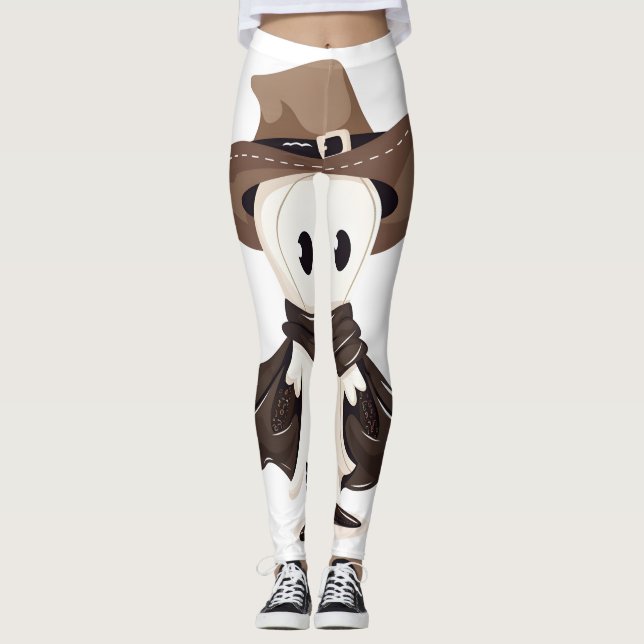 Skeleton Cowboy Collection Leggings (Vorderseite)