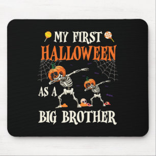 Skeleton Dabbin zusammen mein erstes Halloween als Mousepad