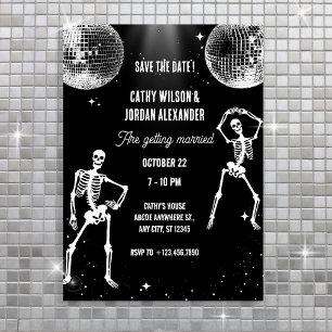 Skeleton Dancing Party Parco Tassino Einladung