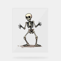 Skeleton Doing the Dab - Funny Halloween Dance Shi