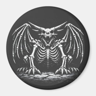 Skeleton-Drache von BurnsInHell Magnet
