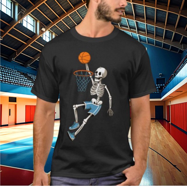 Skeleton Dunker T - Shirt (Von Creator hochgeladen)