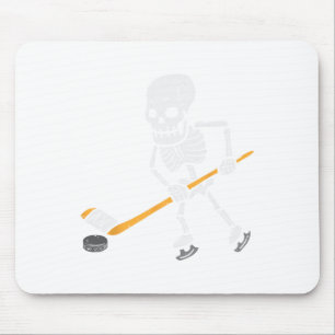 Skeleton Eishockey Halloween Kostüm Spor Men Boy Mousepad