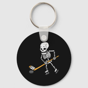 Skeleton Eishockey Halloween Kostüm Spor Men Boy Schlüsselanhänger