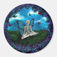 Skeleton Fairy Magnet