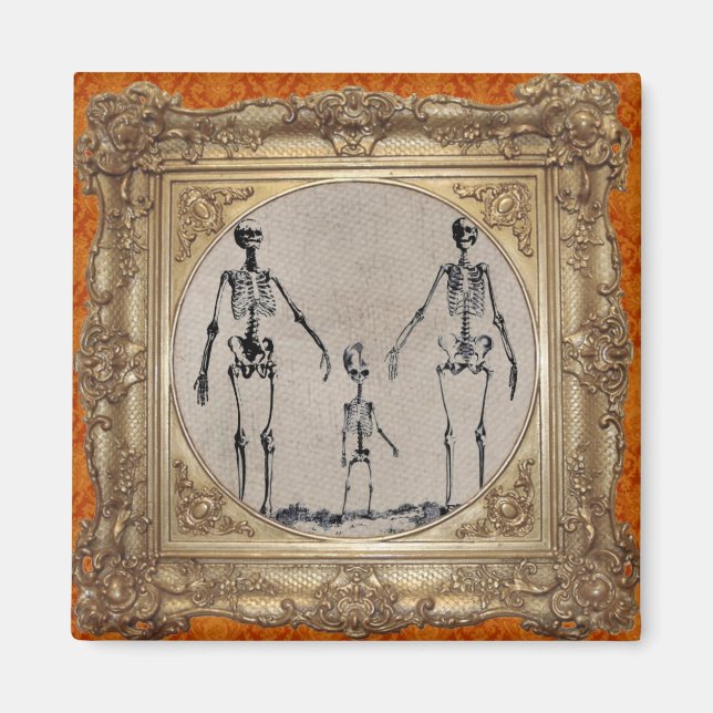 Skeleton Family Magnet (Vorne)