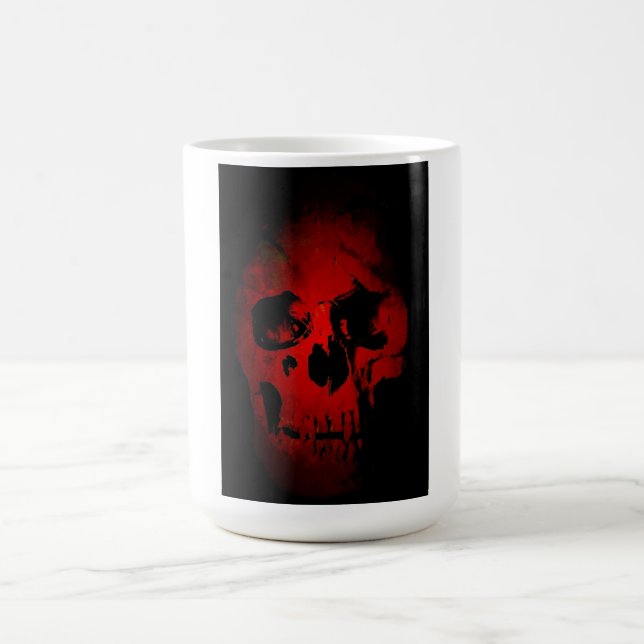 Skeleton Fantasy Art Heavy Metal Kaffeetasse (Mittel)