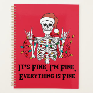 Skeleton - Funny im fein Planer