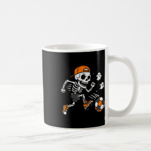 Skeleton Fußball-Kürbis-Halloween-Kostüm Jungen T- Kaffeetasse