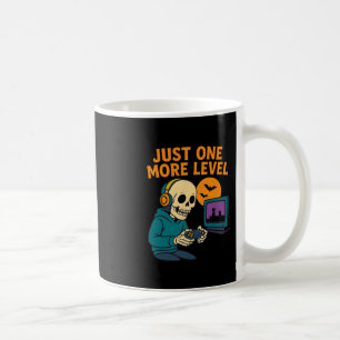 Skeleton Gamer – Nur noch eine Stufe Kaffeetasse