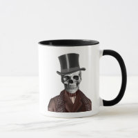 Skeleton Gentleman and Top Hat
