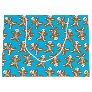Skeleton Gingerbread Men Große Geschenktüte