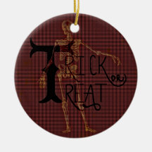 Skeleton grimmige Collage Trick-oder