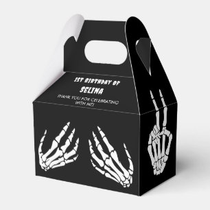 Skeleton Halloween Geburtstag Geschenkschachtel