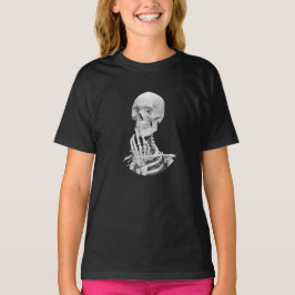 Skeleton Halloween Girl T - Shirt