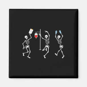 Skeleton Halloween Skelettkostüm Magnet