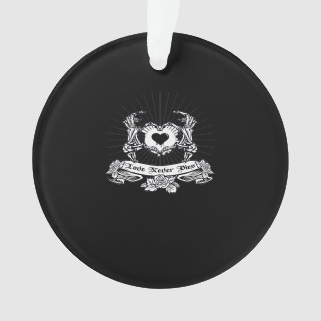 Skeleton Hand Design Classic Ornament (Vorderseite)