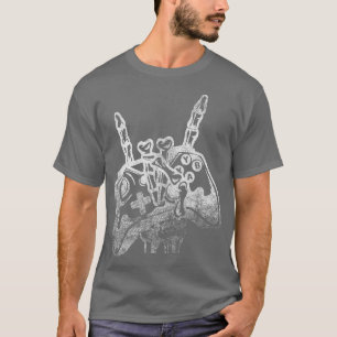 Skeleton Hand Gaming Videospiel Liebhaber Gamer Ro T-Shirt