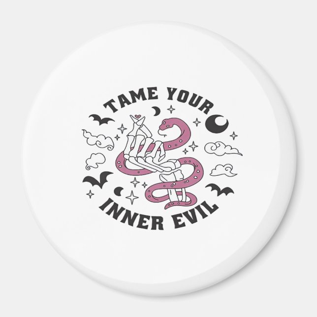 Skeleton Hand Herzmachen Magnet (Vorne)