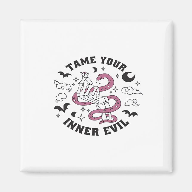 Skeleton Hand Herzmachen Magnet (Vorne)