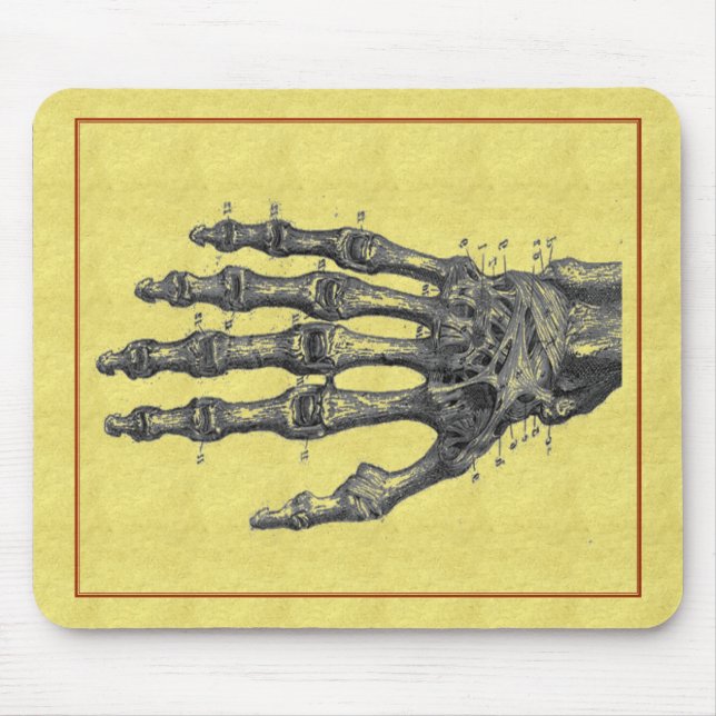 skeleton Hand Mousepad (Vorne)