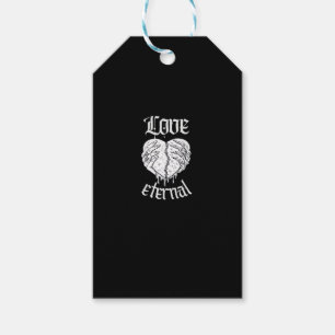 Skeleton Hands Heart Gothic Classic Geschenkanhänger